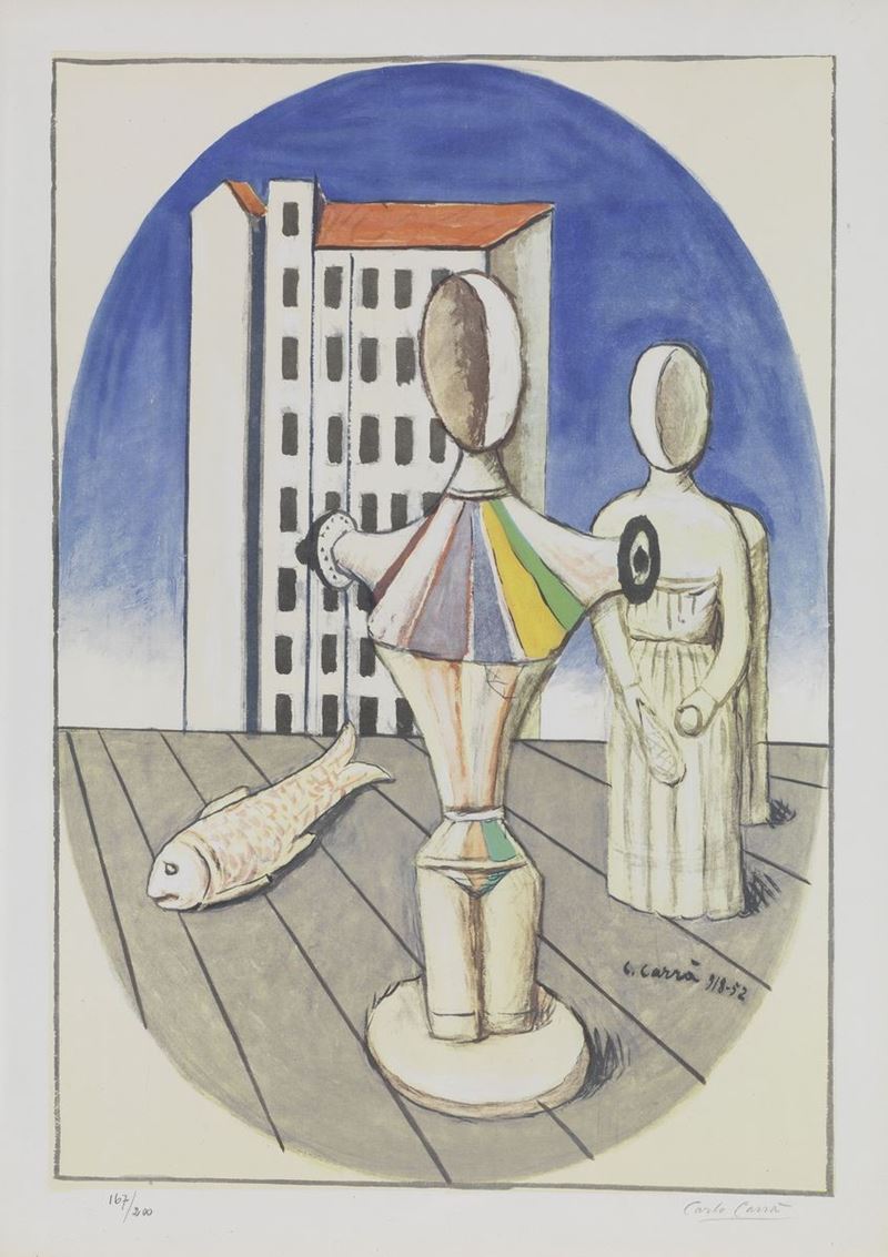 Carlo Carrà - L'ovale delle Apparizioni