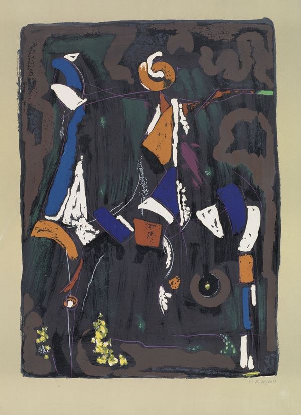 Marino Marini - Bunter Reiter II