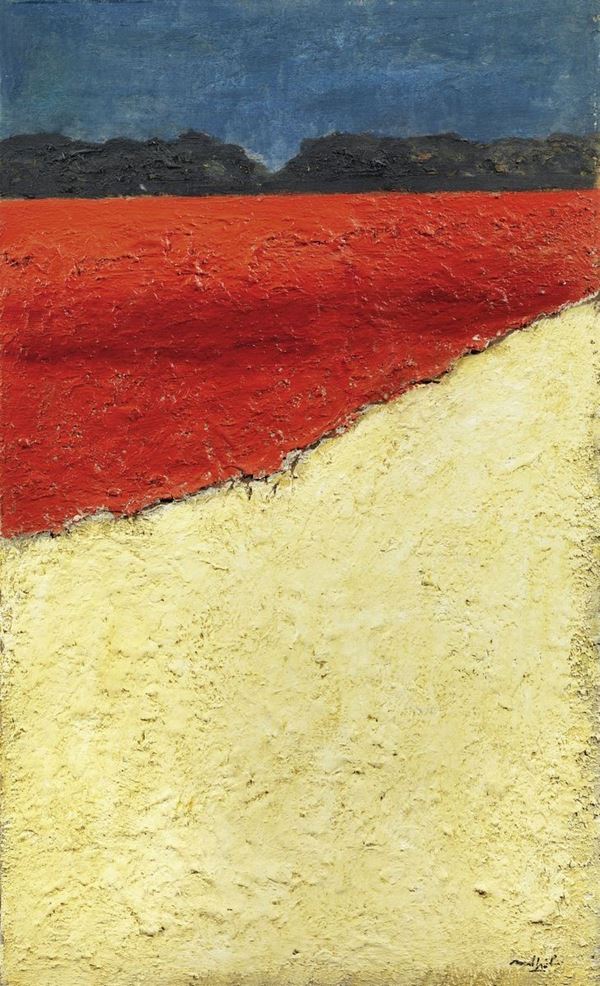 Carlo Mattioli - Paesaggio d'estate