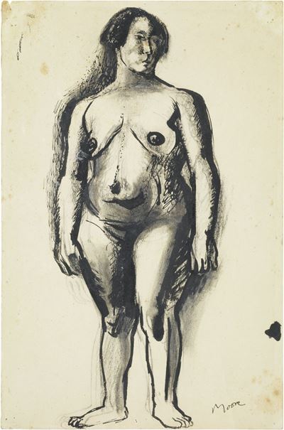 Standing Nude