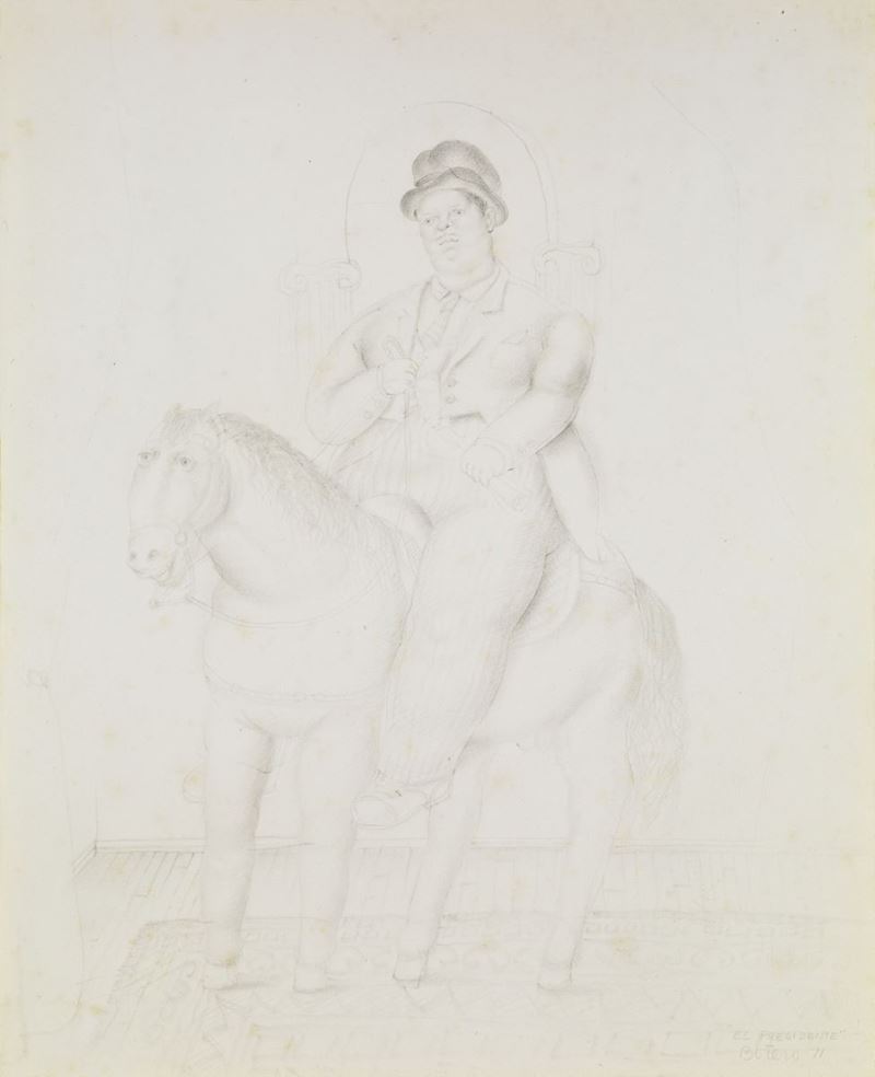 Fernando Botero - El Presidente