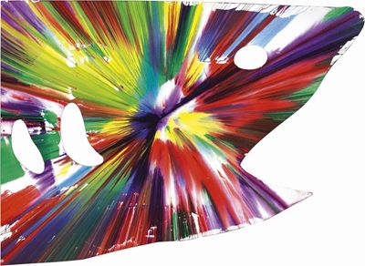 Shark Spin Painting