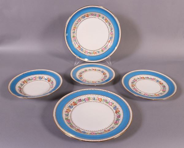 Servizio di piatti in porcellana Limoges