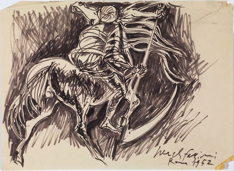 Pericle Fazzini - Cavaliere