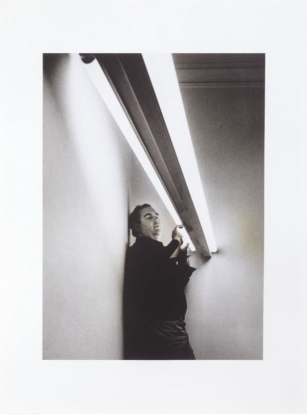 Gianfranco Gorgoni - Dan Flavin, New York