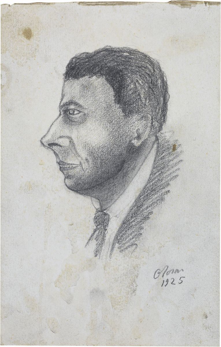 Ottone Rosai - Ritratto Dell'attore Silvani