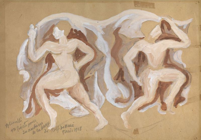 Arturo Ciacelli - Premier Projets Pour Les Archives De la Danse De Rolf De Maré