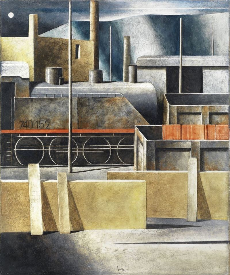 Marcello Scuffi - Vecchio Deposito e Luna