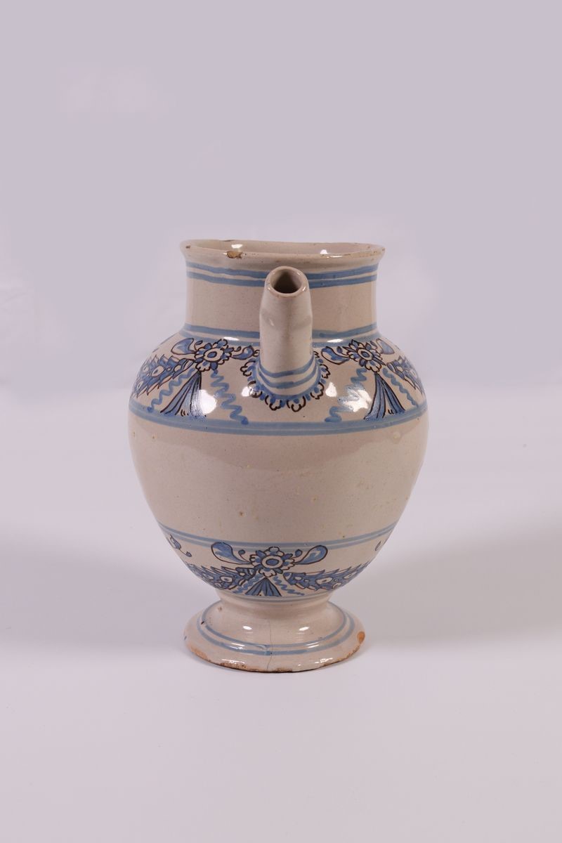 Brocca in Maiolica Policroma