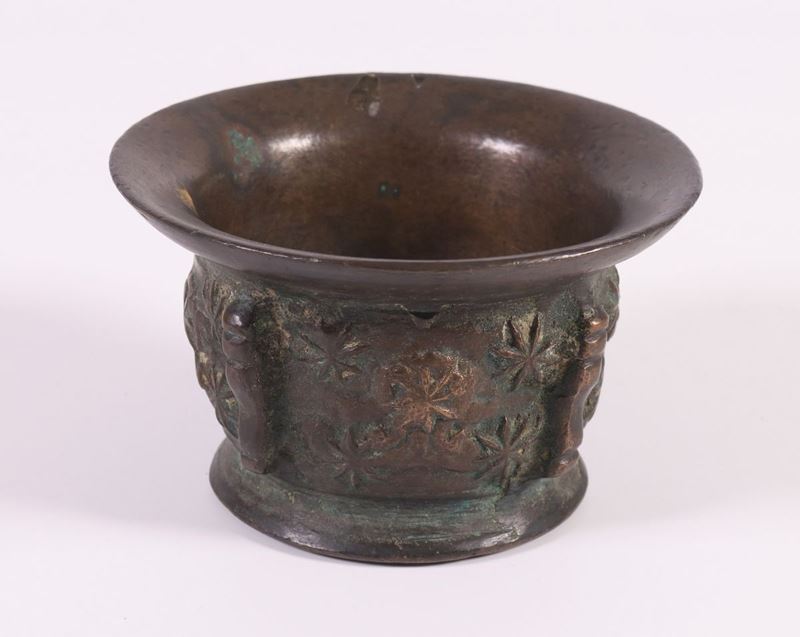Mortaio in Bronzo