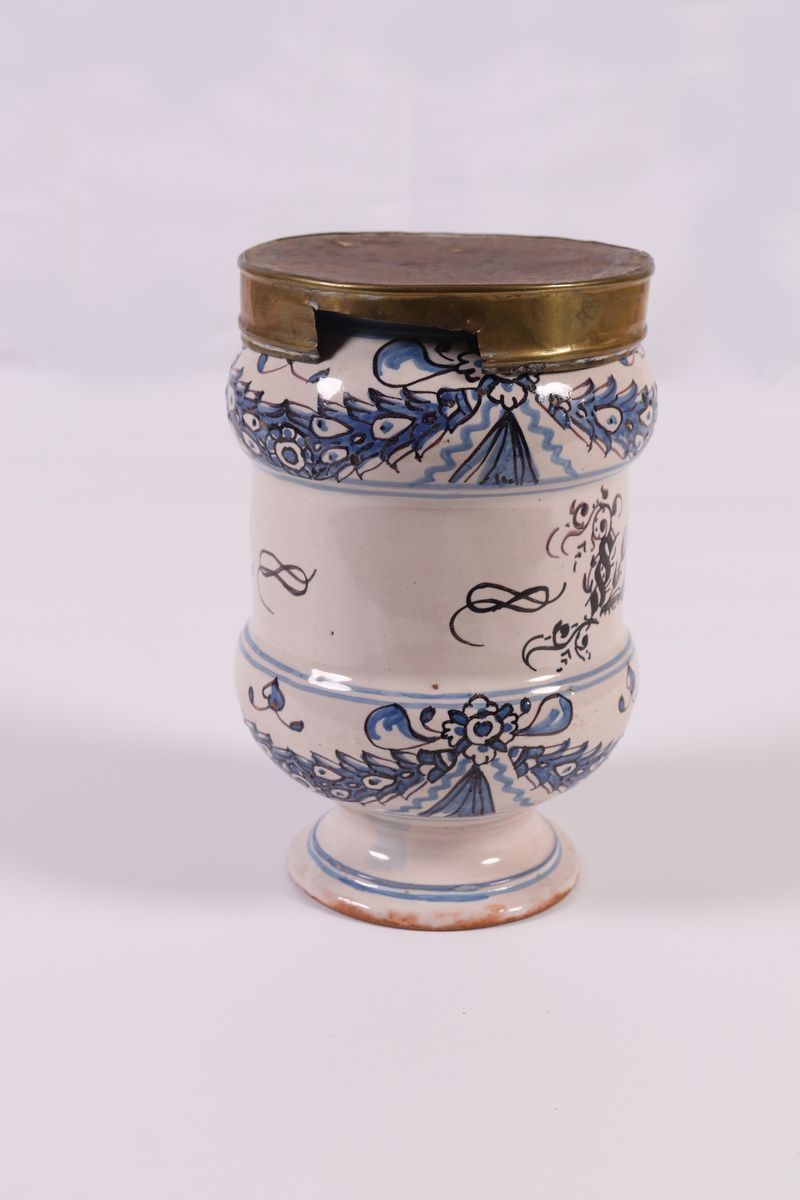 Albarello in Maiolica Policroma