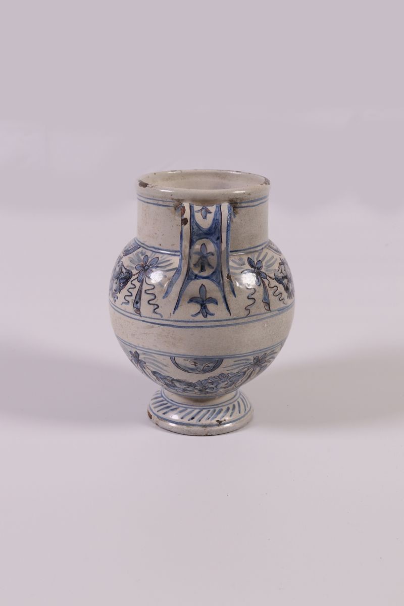Brocca in Maiolica Policroma