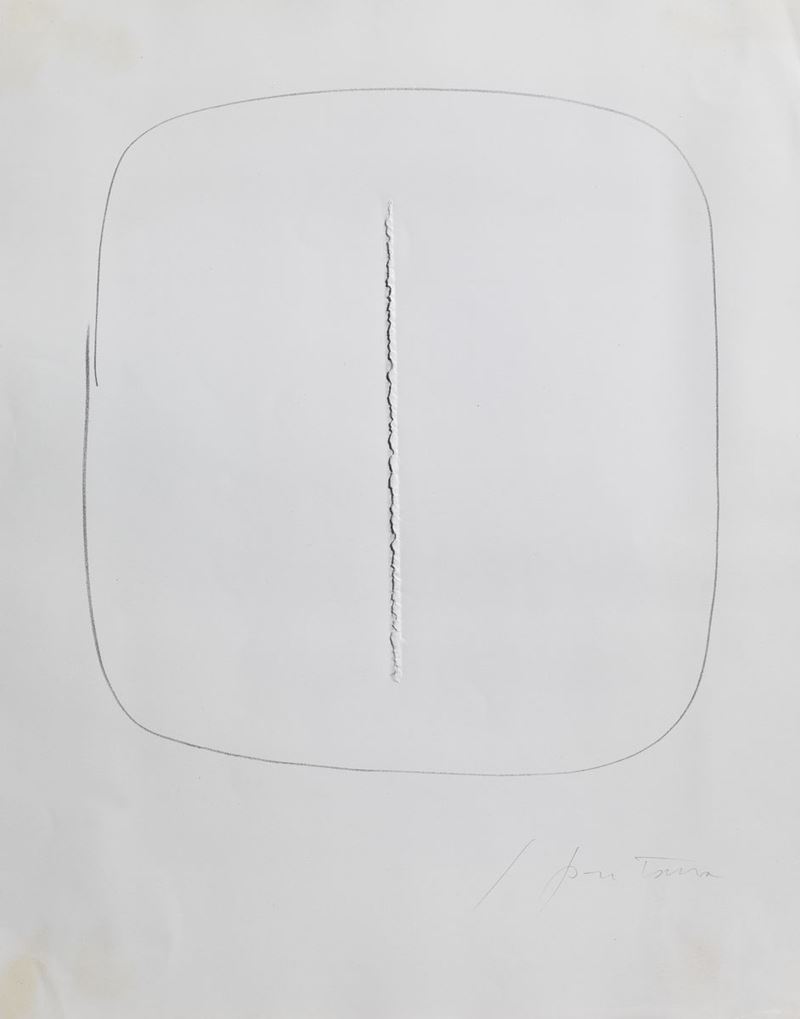 Lucio Fontana - Concetto Spaziale