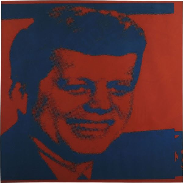 Andy Warhol (d'apr&#232;s) - John Fitzgerald Kennedy