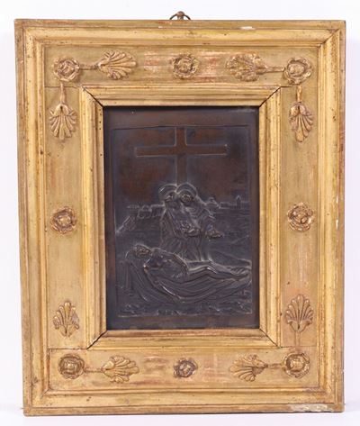 Placca in Bronzo del XVII Secolo