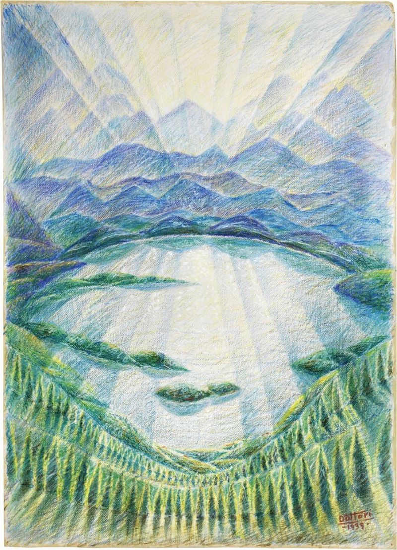 Gerardo Dottori - Aurora sulle Isole