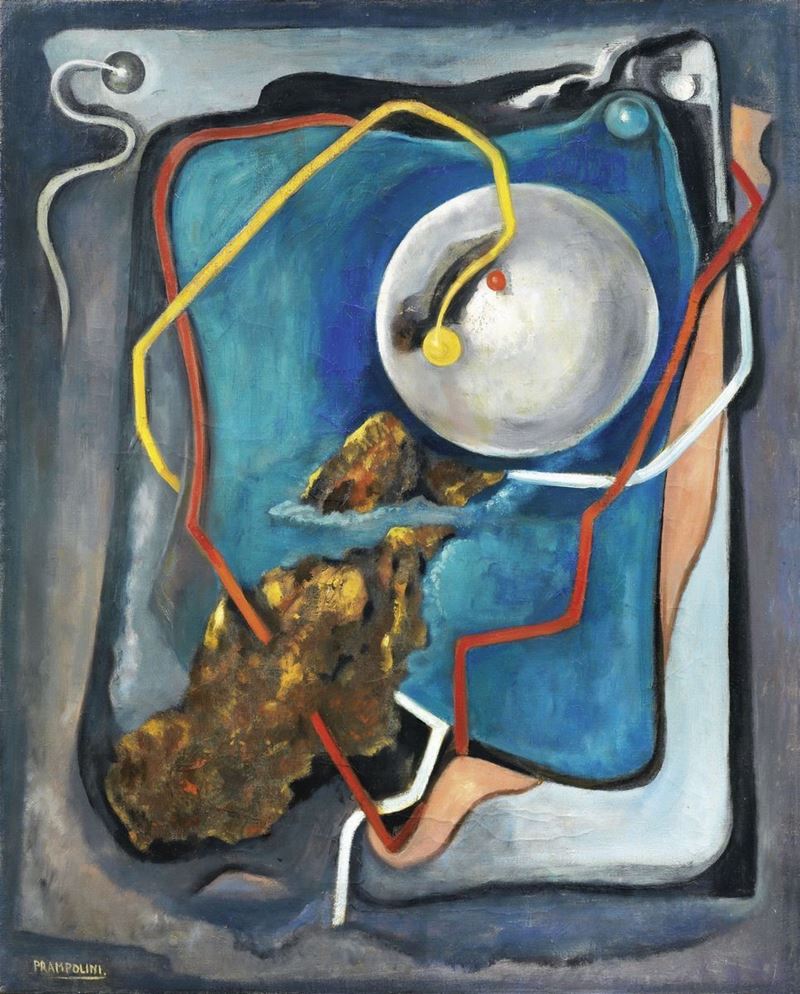 Enrico Prampolini - Isole nello Spazio