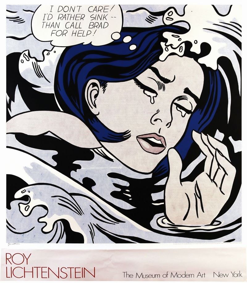 Roy Lichtenstein - Manifesto per il Museum Of Modern Art