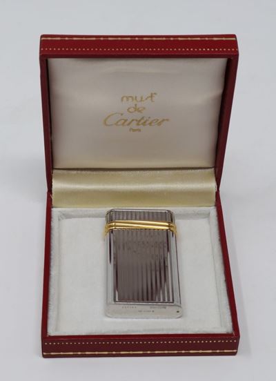 Portapillole in Acciaio e Oro Must De Cartier