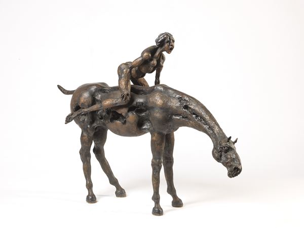 Agenore Fabbri - Donna a cavallo