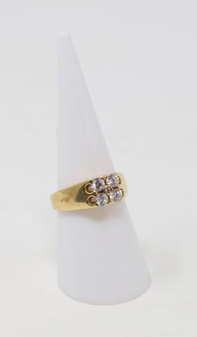 Anello in Oro e Zirconi