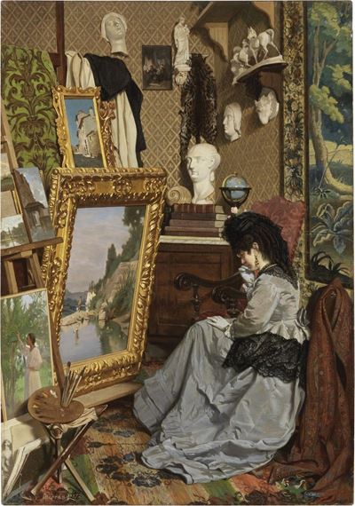 Una Visita al Mio Studio (in Attesa del Pittore)