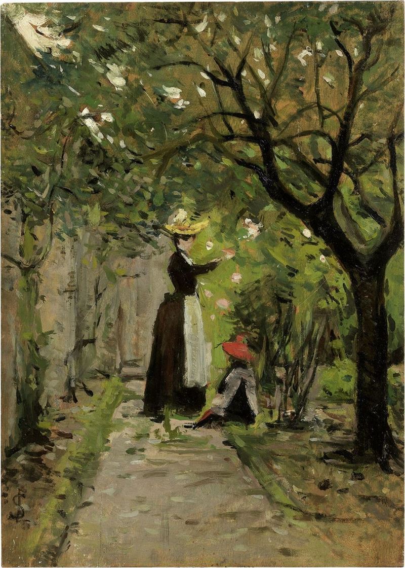 Silvestro Lega - Nel Roseto