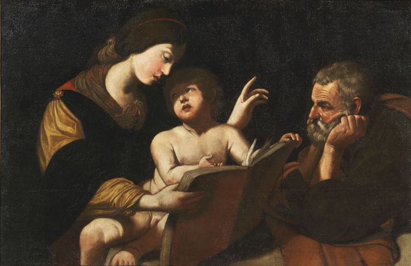 Ignoto Emiliano Fine del XVII Secolo - Sacra Famiglia