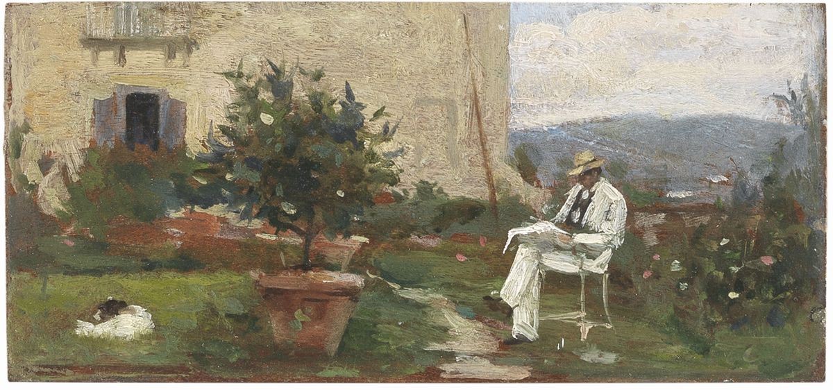 Silvestro Lega - Quattro Tavolette dal «cofanetto Tommasi»