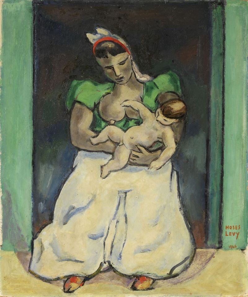 Moses Levy - Giovane Donna Ebrea