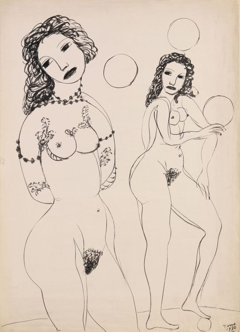 Tono Zancanaro - Figure Femminili