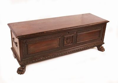 Cassapanca in Legno di Noce