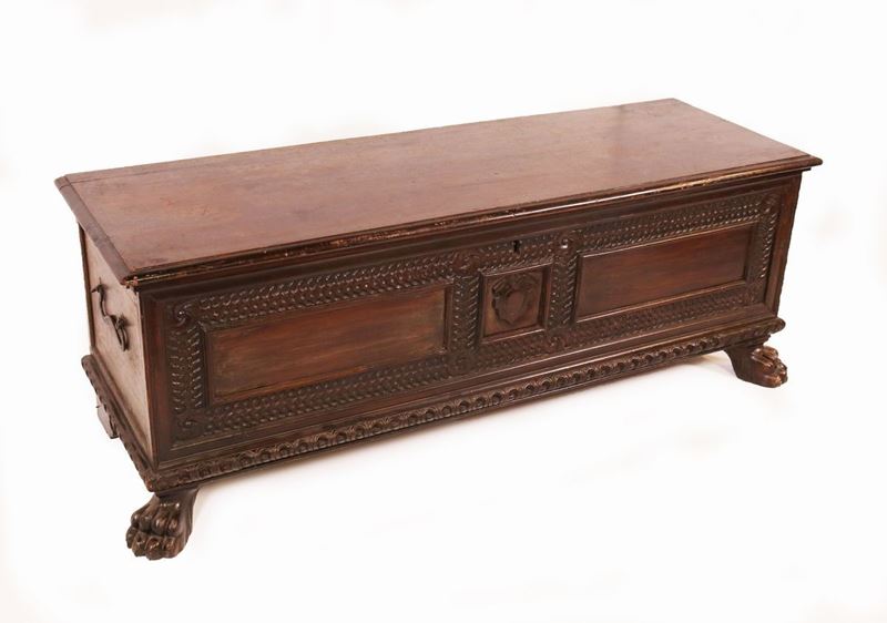 Cassapanca in Legno di Noce