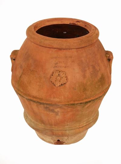 Orcio Biansato in Terracotta