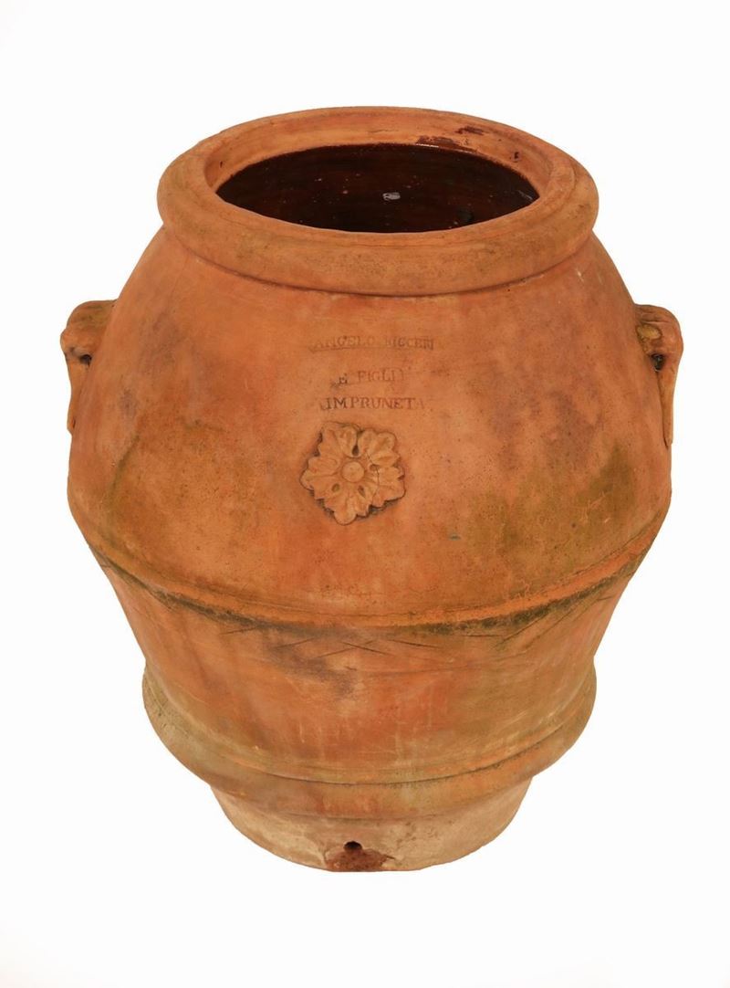 Orcio Biansato in Terracotta