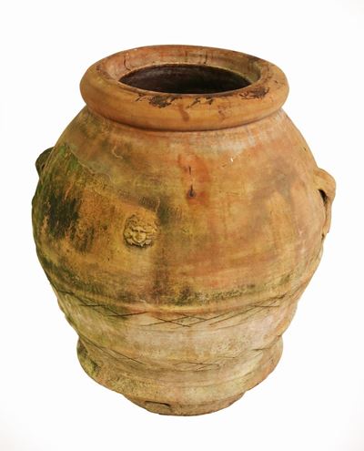 Orcio Biansato in Terracotta