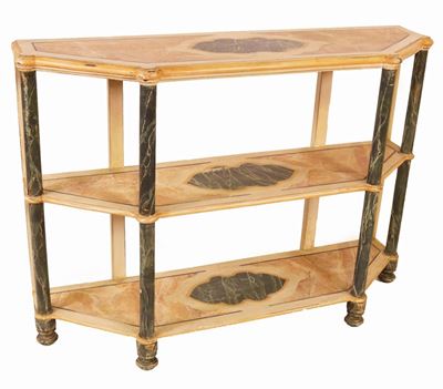 Étagère in Legno a Tre Piani