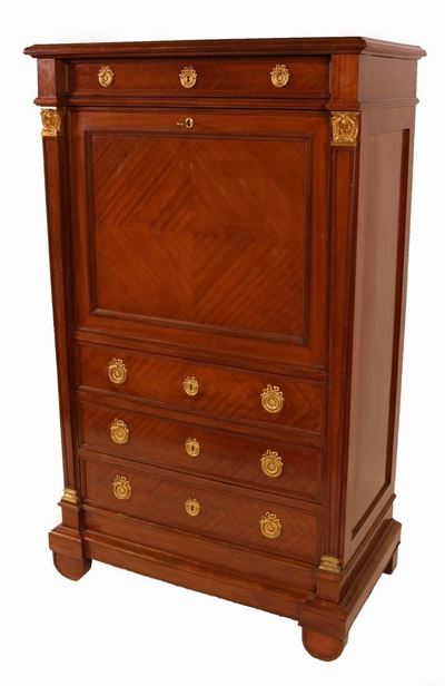 Secrétaire in Legno di Noce