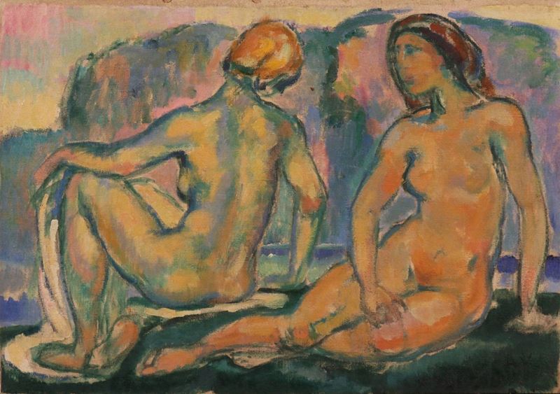 Enrico Ludolf Verworner - Bagnanti