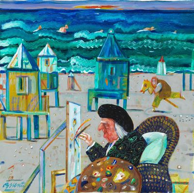 Carrà al Forte dei Marmi