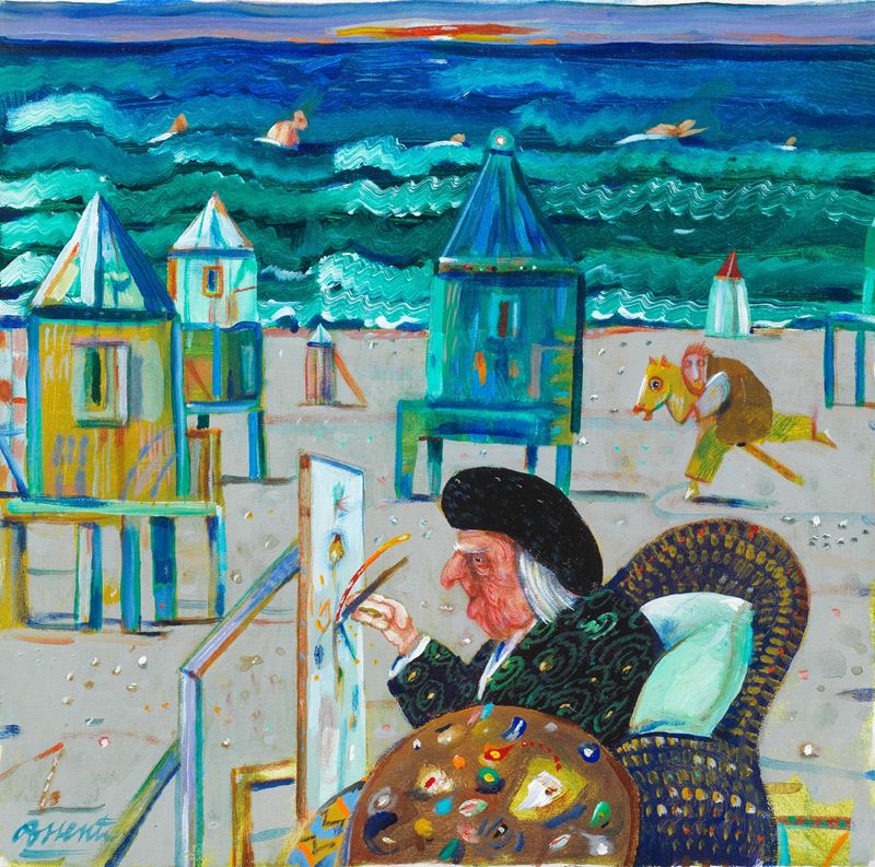 Antonio Possenti - Carrà al Forte dei Marmi