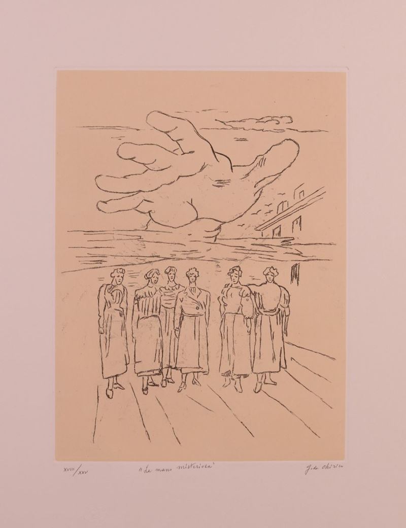Giorgio De Chirico - La Mano Misteriosa