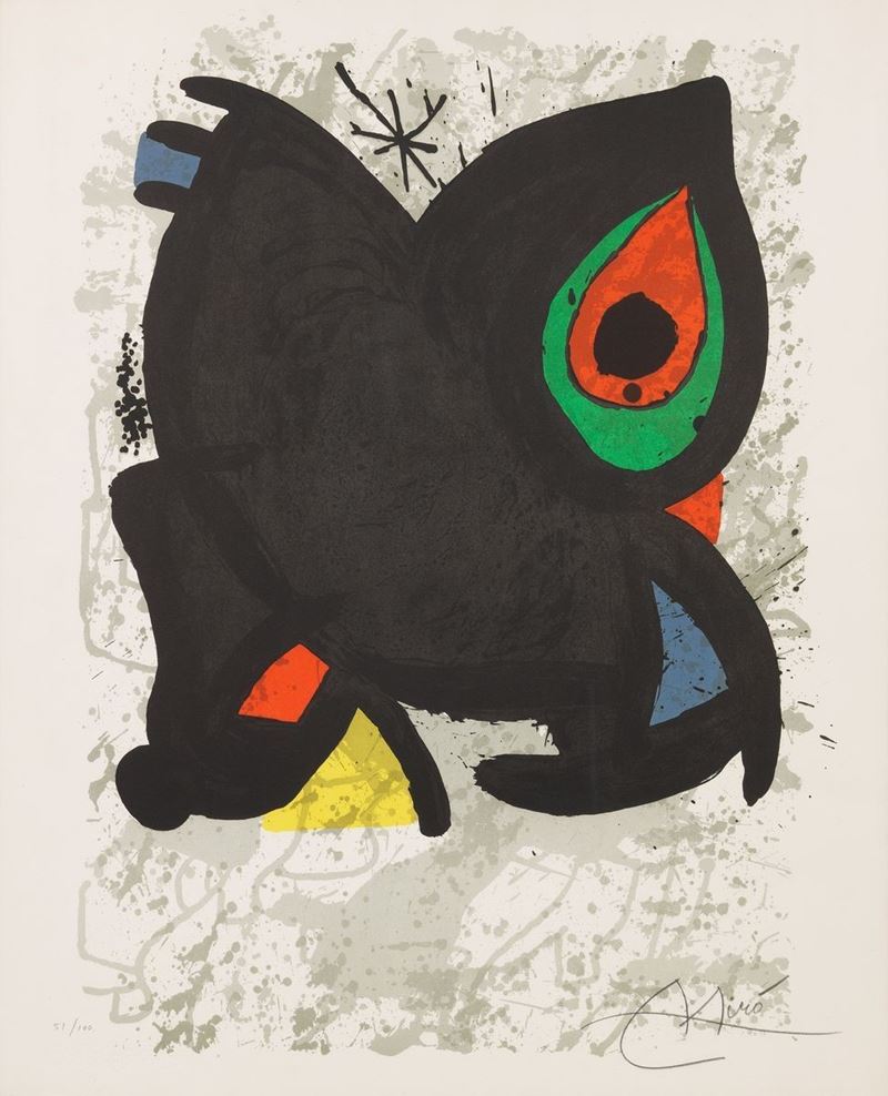Dalla Cartella «joan Miró»