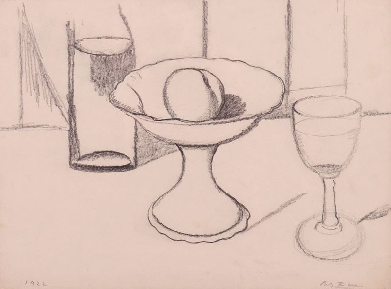 Achille Funi - Studio per Natura Morta