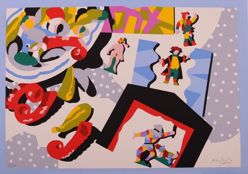 Ugo Nespolo - Teatro Petruzzelli di Bari