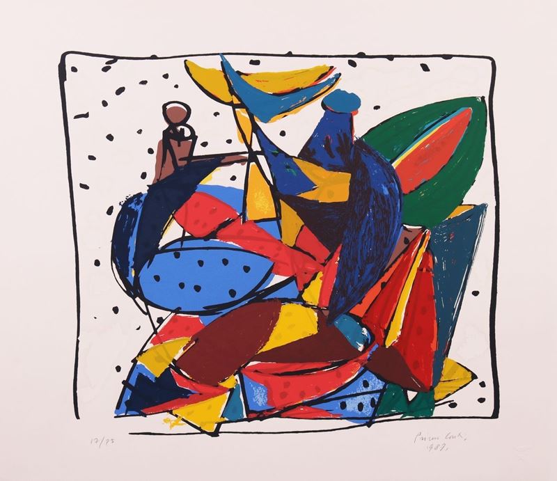 Primo Conti - Figura Seduta