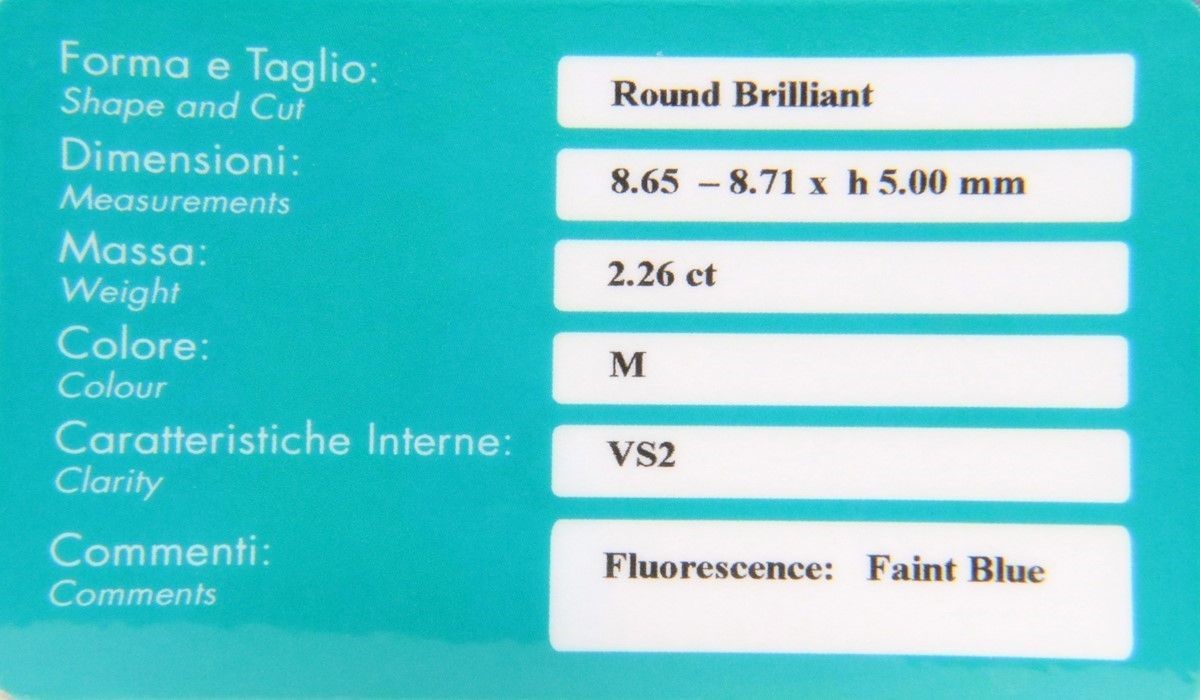 Diamante Taglio Brillante
