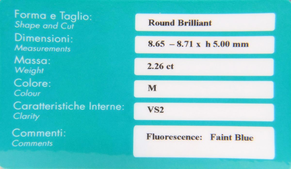 Diamante Taglio Brillante