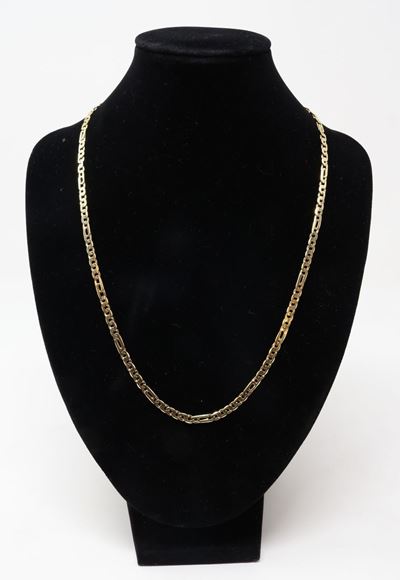 Collana a Maglia Morbida in Oro Giallo