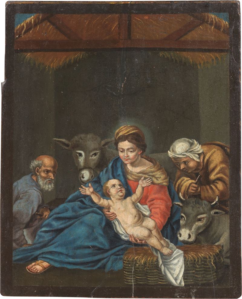 Ignoto del XVIII Secolo - Natività